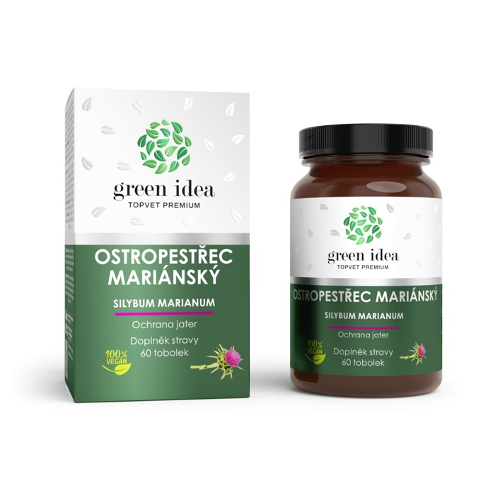  

Bylinný extrakt Ostropestřec mariánský, Green Idea Topvet Premium

Ostropestřec mariánský obsahuje velké množství aktivních látek, které se používají jako prostředek pro podporu normální činnosti jaterní tkáně a trávení. Chrání buňky a tkáně před oxidativním stresem, napomáhá udržovat normální činnost srdce a přispívá k normální hladině krevního cukru, pomáhá detoxikaci a podporuje přirozenou obranyschopnost.  
