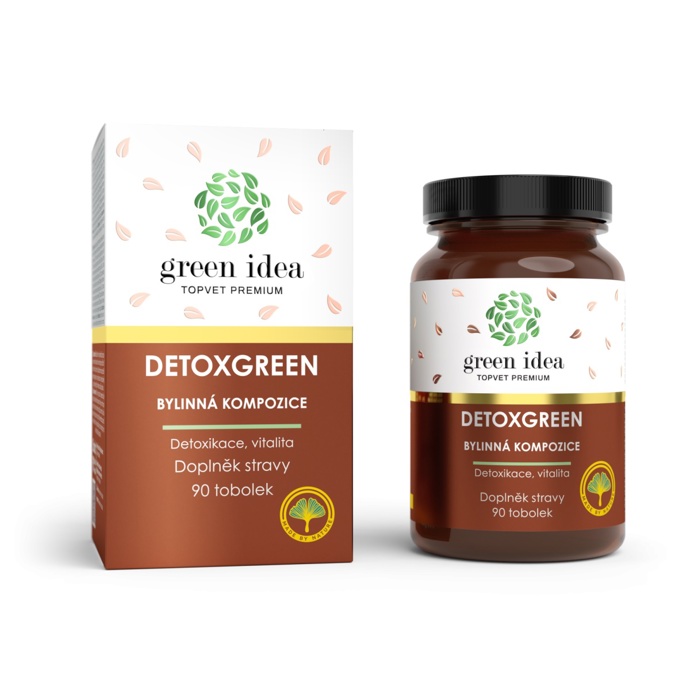  

Bylinná směs Detoxgreen, Green Idea Topvet Premium

Bylinky obsažené v přípravku Detoxgreen mají silný antioxidační účinek, chrání tak buňky před oxidačním stresem a tělo před nepříznivými vnějšími vlivy prostředí. Bylinná směs podporuje normální činnost jaterní tkáně, žlučníku a trávení, pomáhá udržovat normální činnost srdce, přispívá k normální hladině krevního cukru a cholesterolu v krvi. Podpoří detoxikaci a pročištění těla, příznivě ovlivňuje metabolismus tuků, a tím napomáhá kontrolovat tělesnou hmotnost.
