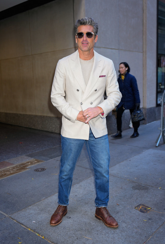  

Herec Patrick Dempsey zraje jako víno. Nedivíme se, že titul nejvíc sexy muže planety získal až nyní. 
