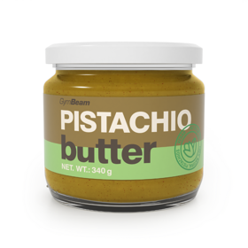  

Pistachio butter, 399 Kč, prodává Gymbeam

Pistáciové máslo je lahodná ořechová pomazánka, která si vás získá svou bohatou pistáciovou chutí. Toto se vyrábí pouze z pražených pistácií! Neobsahuje navíc žádný palmový olej, přidaný cukr ani jiné přísady. Je zdrojem zdravých tuků či bílkovin a pyšní se vysokým obsahem vlákniny. Nejraději ho mám samotné či přidané navrch snídaňové kaše.
