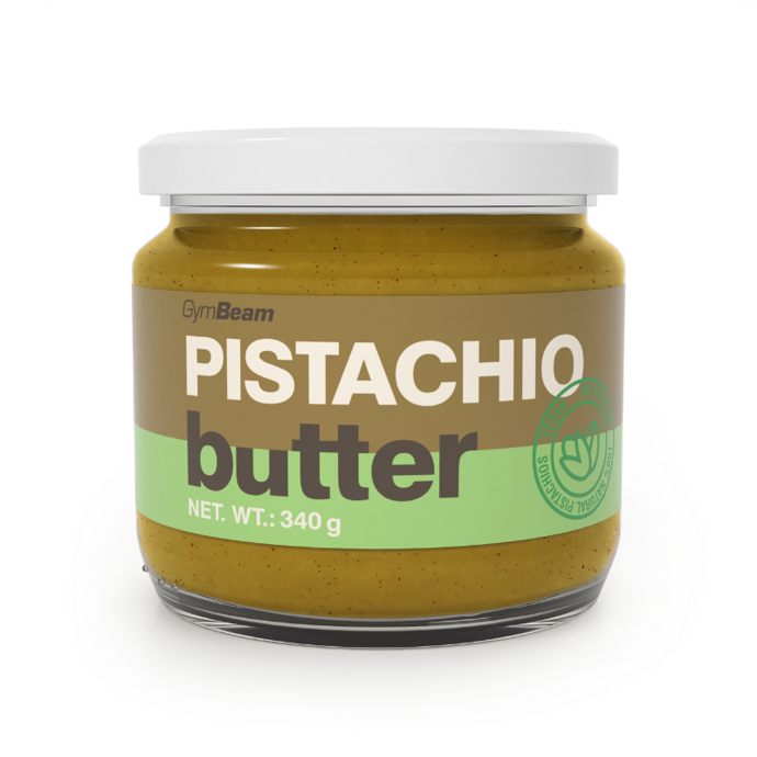  

Pistachio butter, 399 Kč, prodává Gymbeam

Pistáciové máslo je lahodná ořechová pomazánka, která si vás získá svou bohatou pistáciovou chutí. Toto se vyrábí pouze z pražených pistácií! Neobsahuje navíc žádný palmový olej, přidaný cukr ani jiné přísady. Je zdrojem zdravých tuků či bílkovin a pyšní se vysokým obsahem vlákniny. Nejraději ho mám samotné či přidané navrch snídaňové kaše.
