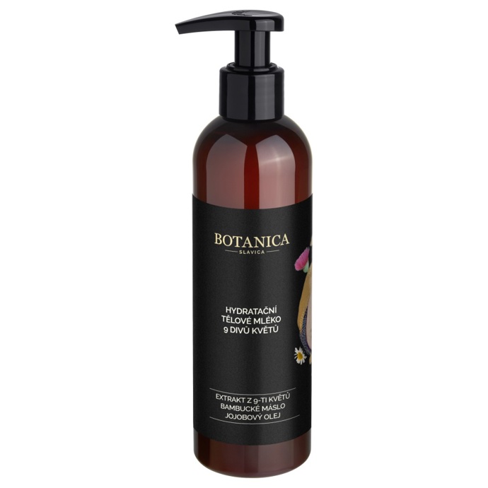 Tělové mléko 9 divů květů, Botanica Slavica, 340 Kč, prodává Soaphoria

Hydratační a relaxační tělové mléko pro dokonalou hebkost a zdravý vzhled pokožky. Jemně pečuje o kůži křehkou, přecitlivělou a oslabenou působením stresu.
