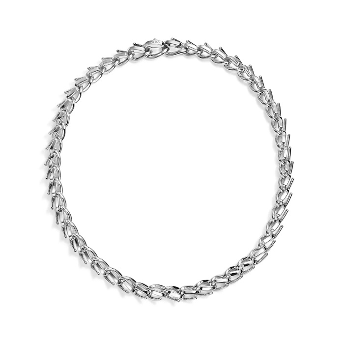  

Tiffany Forge Medium Link Necklace, Tiffany & Co., 2700 USD

