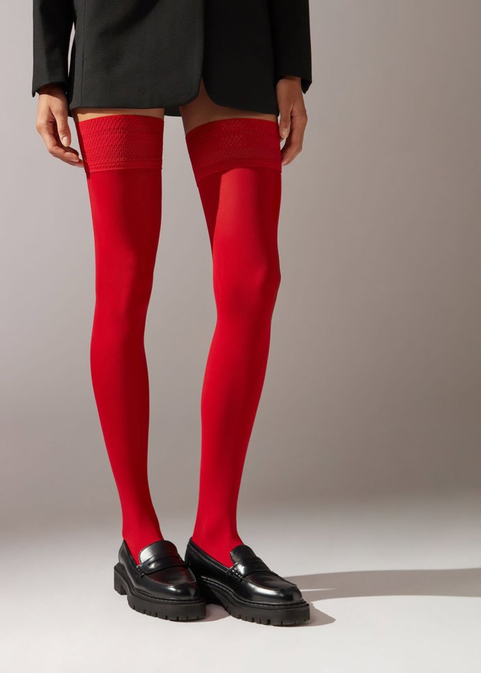  

50denové samodržicí punčochy Soft Touch, Calzedonia, 289 Kč 
