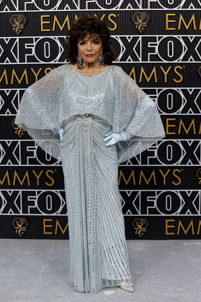  

Joan Collins na 75. ročníku udílení Emmy Awards
