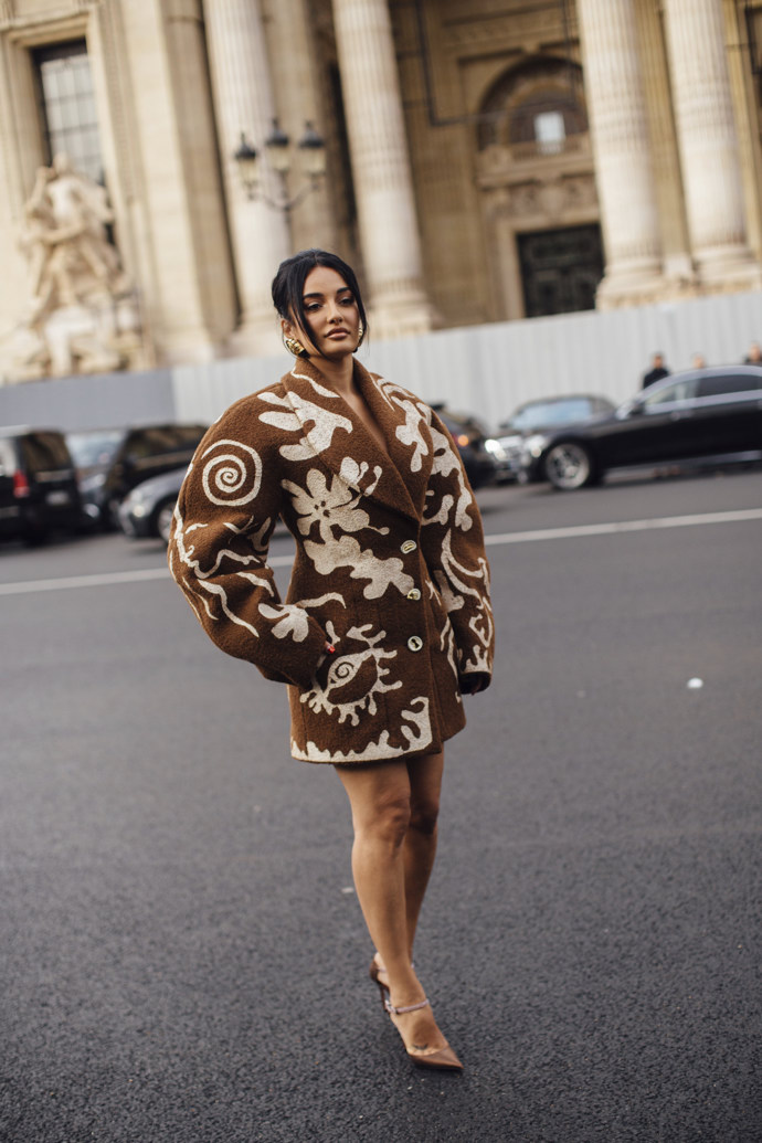  

Street style z pařížského haute couture weeku
