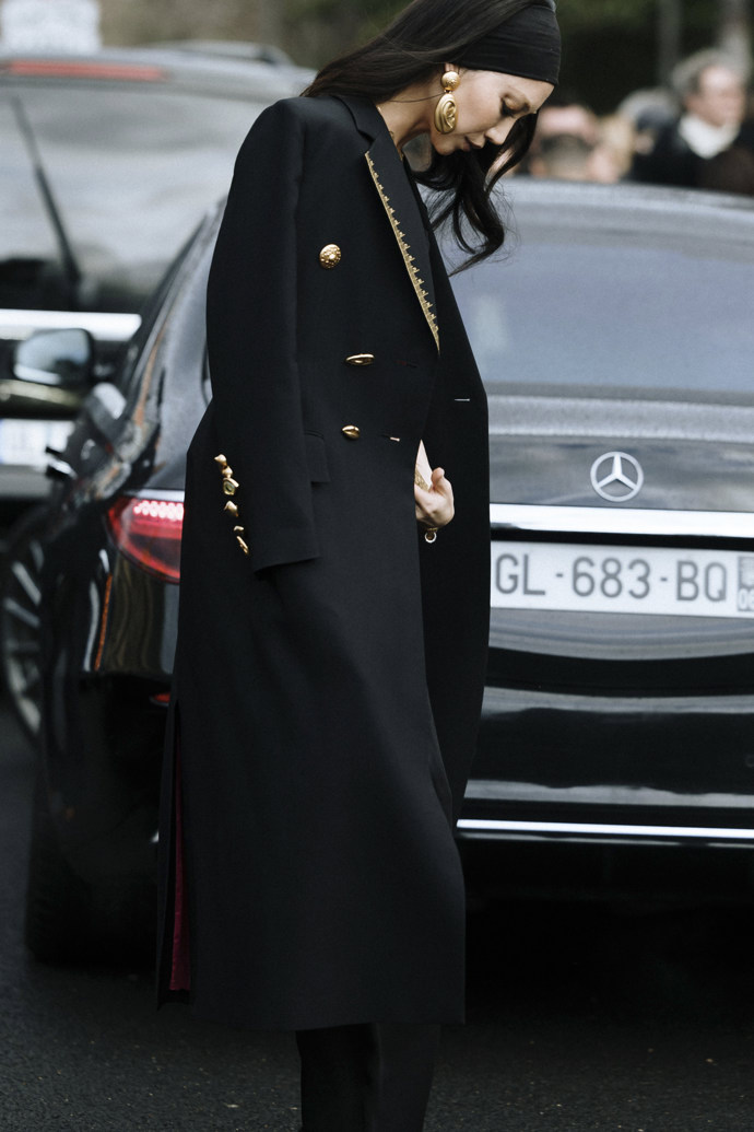  

Street style z pařížského haute couture weeku
