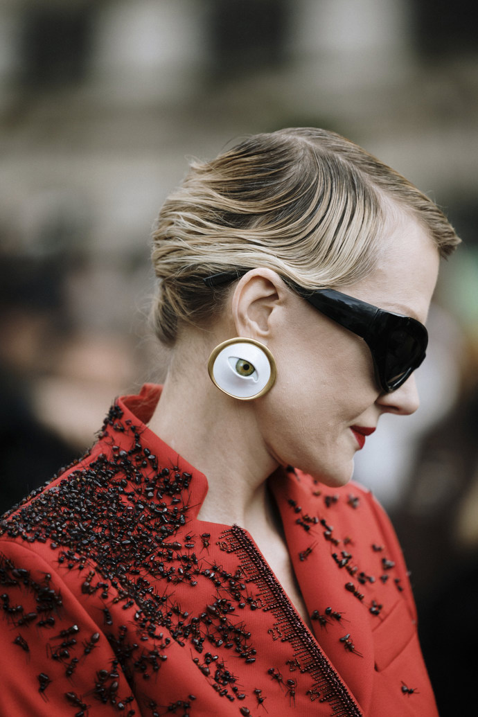  

Street style z pařížského haute couture weeku
