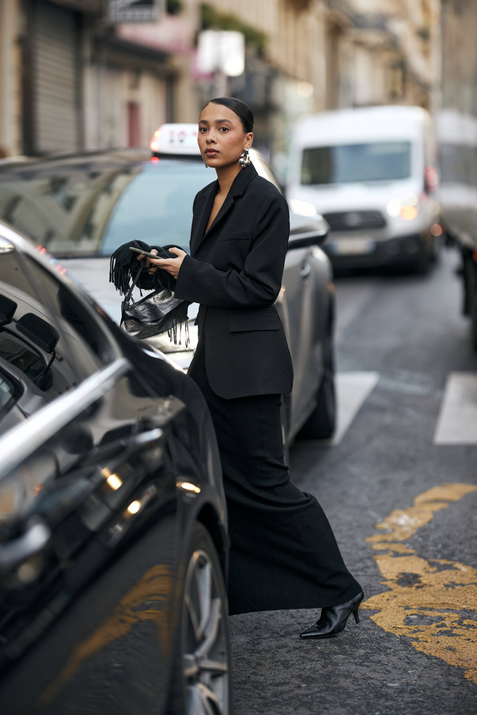  

Street style z pařížského haute couture weeku
