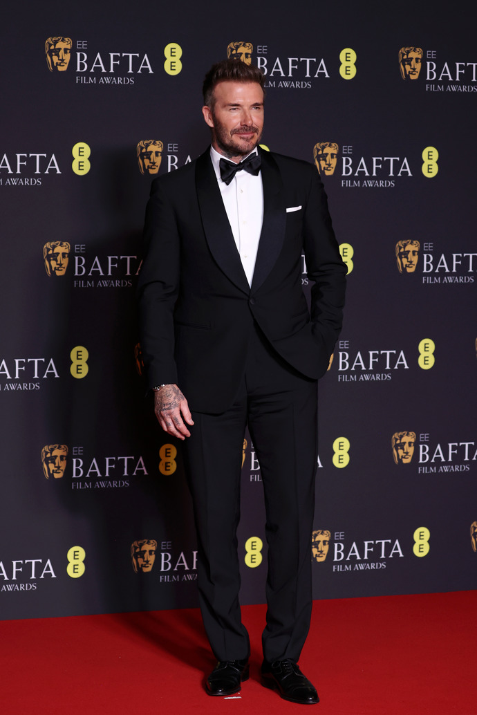  

David Beckham na 77. ročníku cen BAFTA
