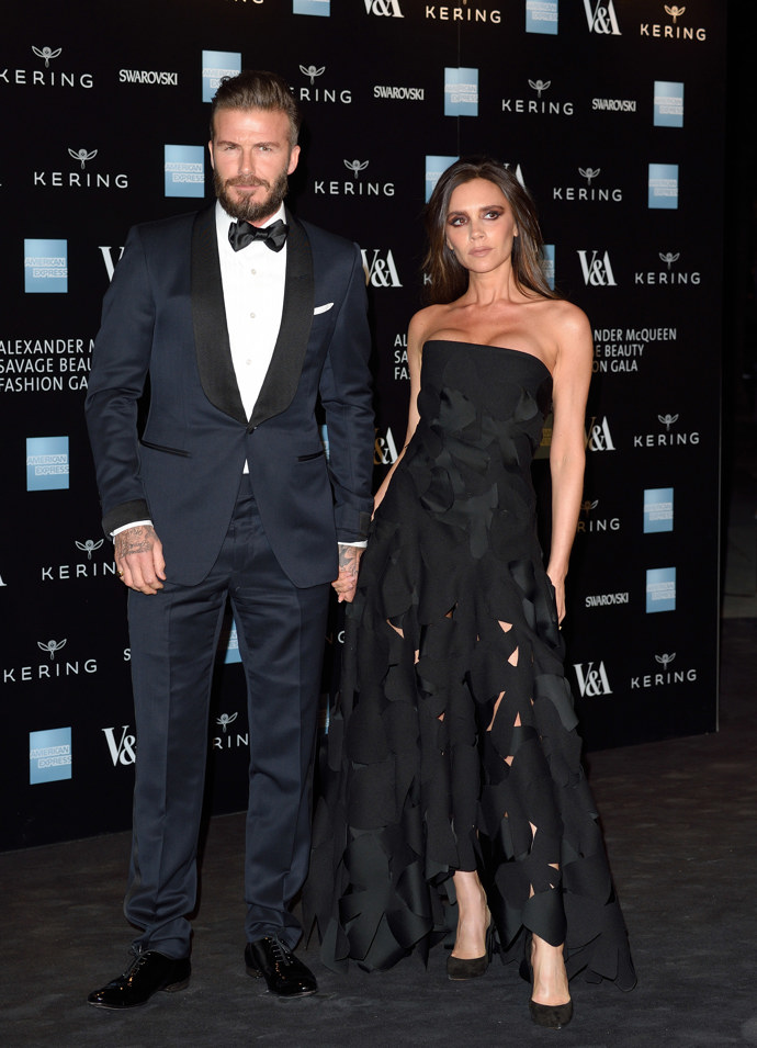  

David a Victoria Beckhamovi v roce 2015
