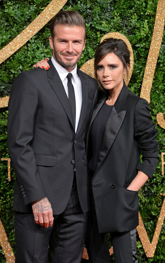  

David a Victoria Beckhamovi v roce 2015
