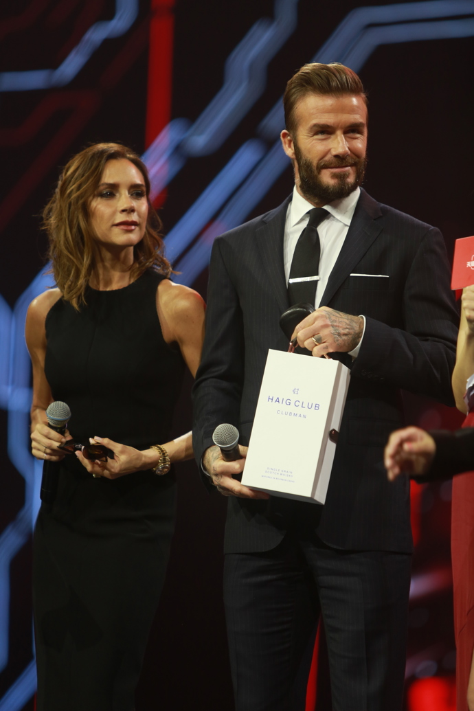  

David a Victoria Beckhamovi v roce 2016
