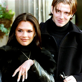 David a Victoria Beckhamovi v roce 1998
David a Victoria Beckhamovi v roce 1998