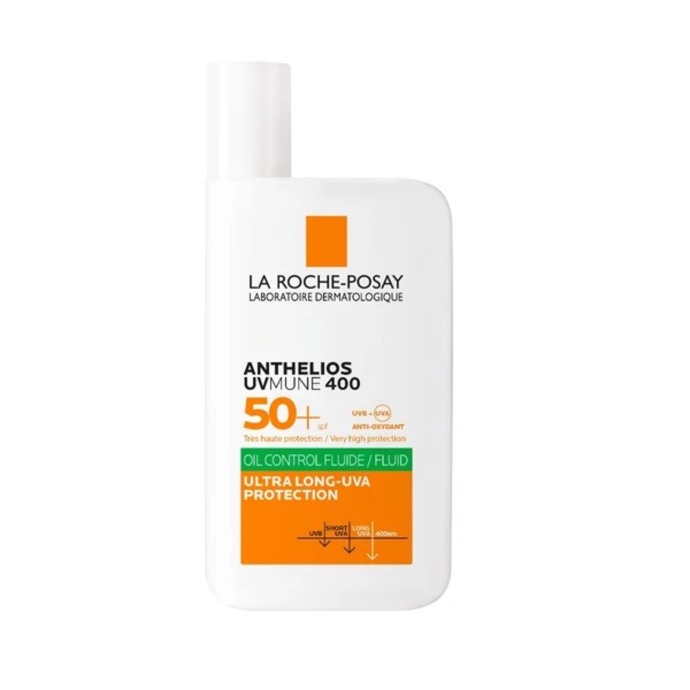  

Ochranný krém na tvář Anthelios Fluid SPF50+ 50 ml, La Roche-Posay, 749 Kč, prodává Dr.Max
