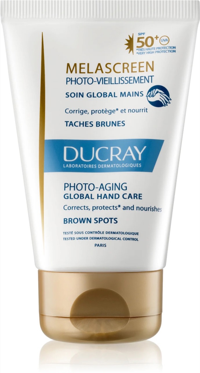  

Komplexní péče o ruce s SPF 50+ Melascreen Photo-Aging, DUCRAY, 445 Kč, prodává Notino
