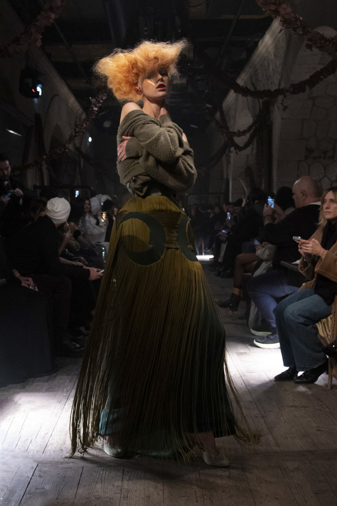 Maison Margiela Spring Summer 2024 Haute Couture - makeup by Pat McGrath
