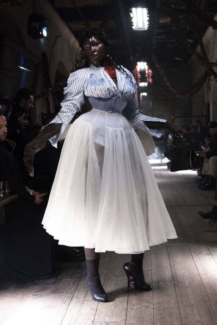 Maison Margiela Spring Summer 2024 Haute Couture - makeup by Pat McGrath
