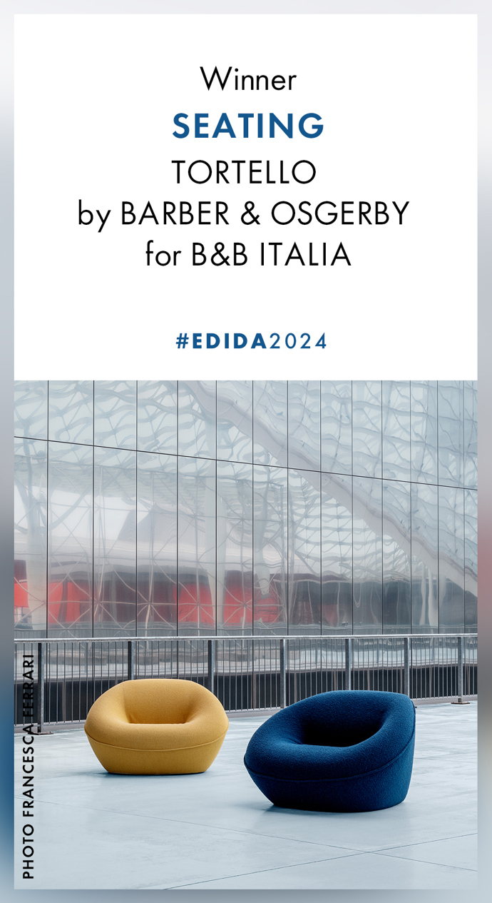  

Sedací nábytek roku

Jedinečná kolekce Tortello od Barber & Osgerby pro B&B Italia nabízí nový pohled na ikonický čalouněný nábytek ze 70. let a zahrnuje pohodlné, barevné díly, které jsou plně vyjímatelné i následně recyklovatelné.


 
