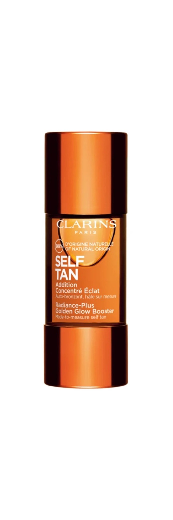  

Samoopalovací přípravek na obličej Self Tan Radiance-Plus Golden Glow Booster, Clarins, 750 Kč
