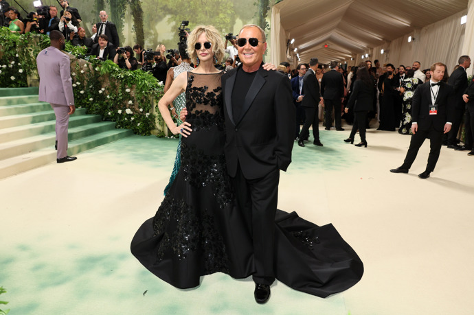  

Michael Kors a Meg Ryan v róbě Michael Kors
