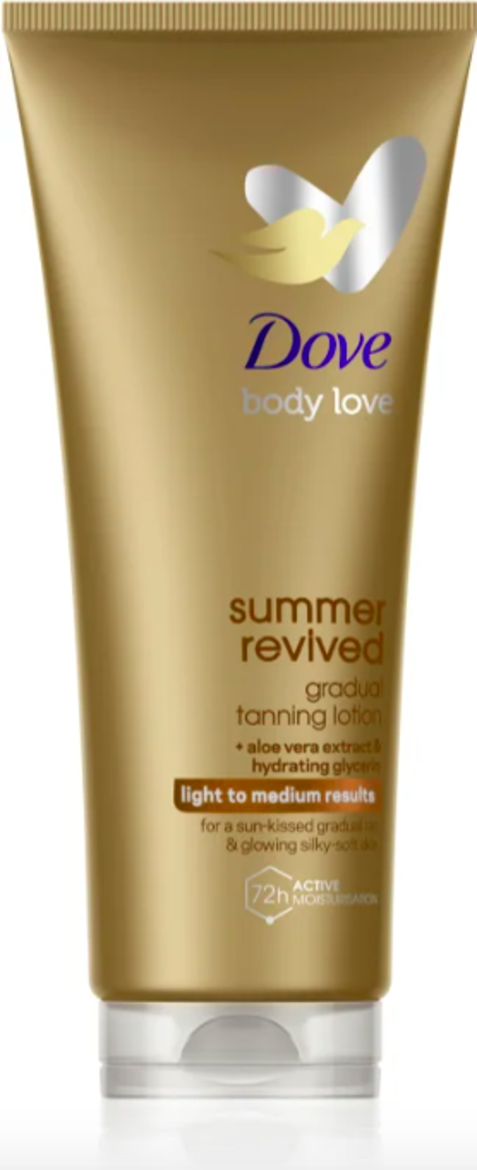  

Samoopalovací tělové mléko DermaSpa Summer Revived, Dove, 199 Kč
