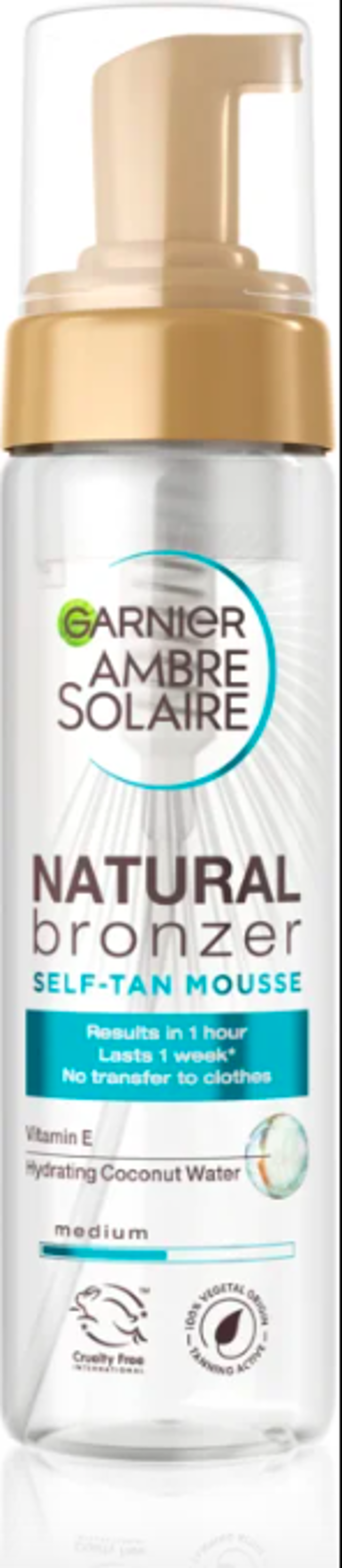  

Samoopalovací pěna na obličej a tělo s hydratačním účinkem Ambre Solaire Natural Bronzer, Garnier, 299 Kč
