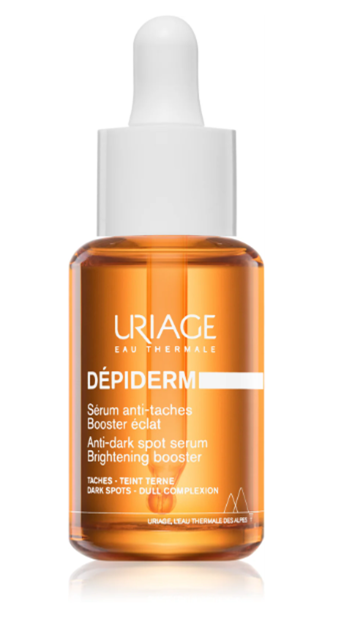  

Uriage Dépiderm Anti-dark spot brightening booster serum, Uriage, 1 090 Kč, Dr.Max
