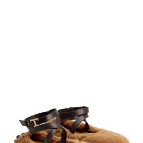  

Bubble shearling ballerina shoes, Tod's, 750 EUR, Farfetch

