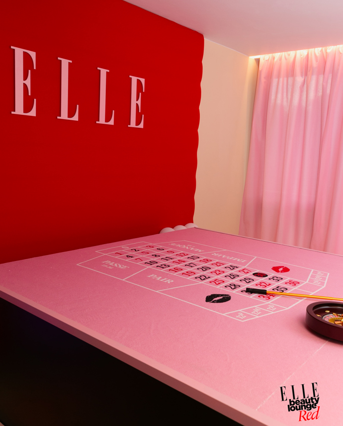 ELLE Beauty Lounge Red