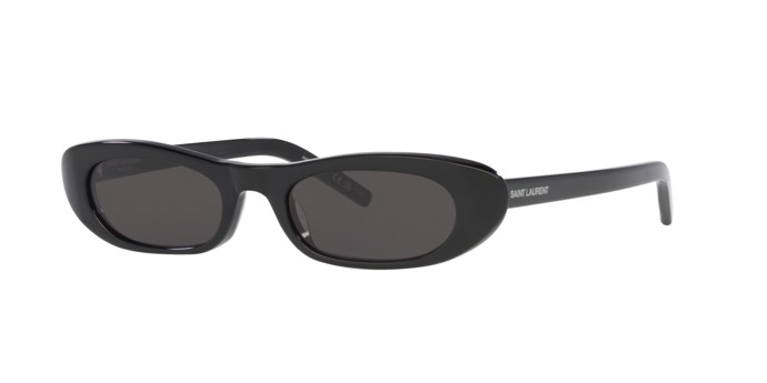  

Úzké oválné brýle, Saint Laurent, 605 EUR, prodává Sunglass Hut

