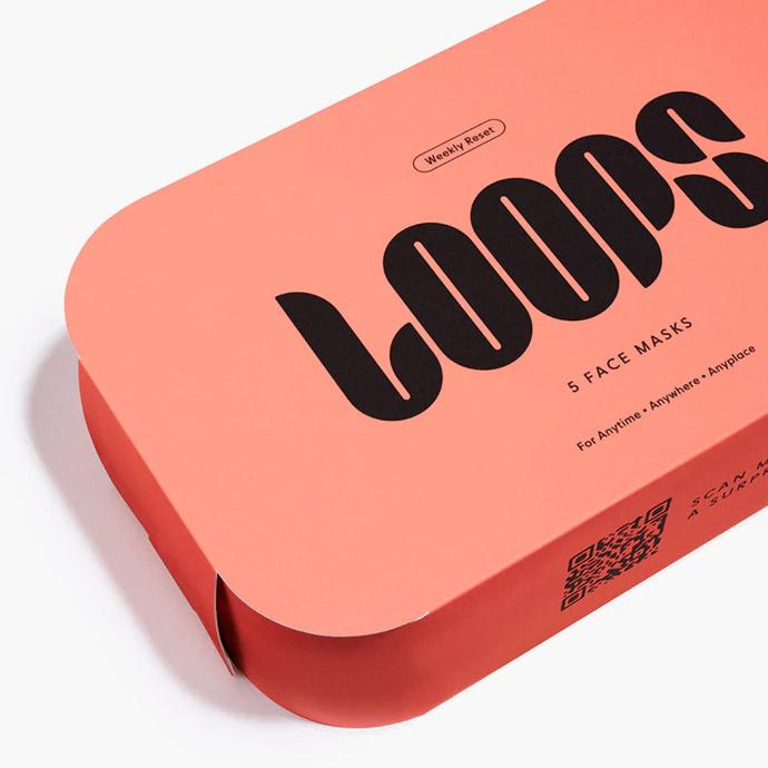 Loops, Rejuvenating & Hydrating Hydrogel Face Mask, Loops, 770,- Kč
