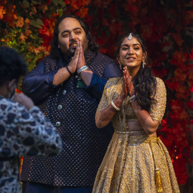  

Snoubenci Anant Ambani a Radhika Merchant
