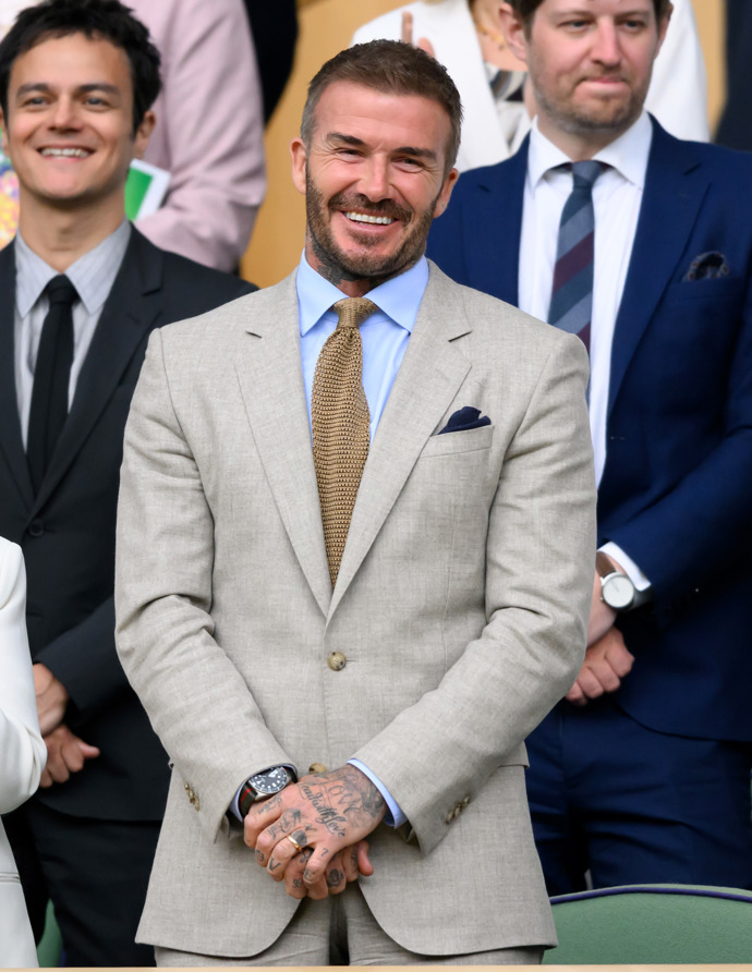  

David Beckham na Wimbledonu 2024
