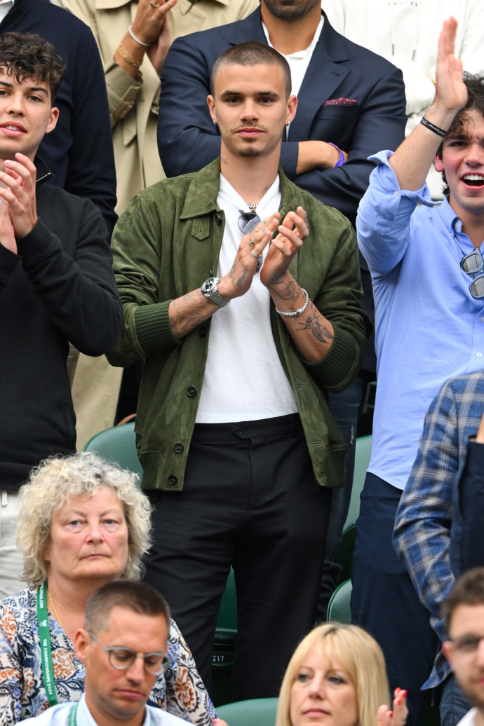 

Romeo Beckham na Wimbledonu 2024
