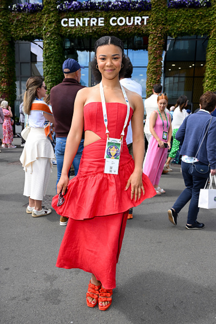 India Amarteifio na Wimbledonu.
