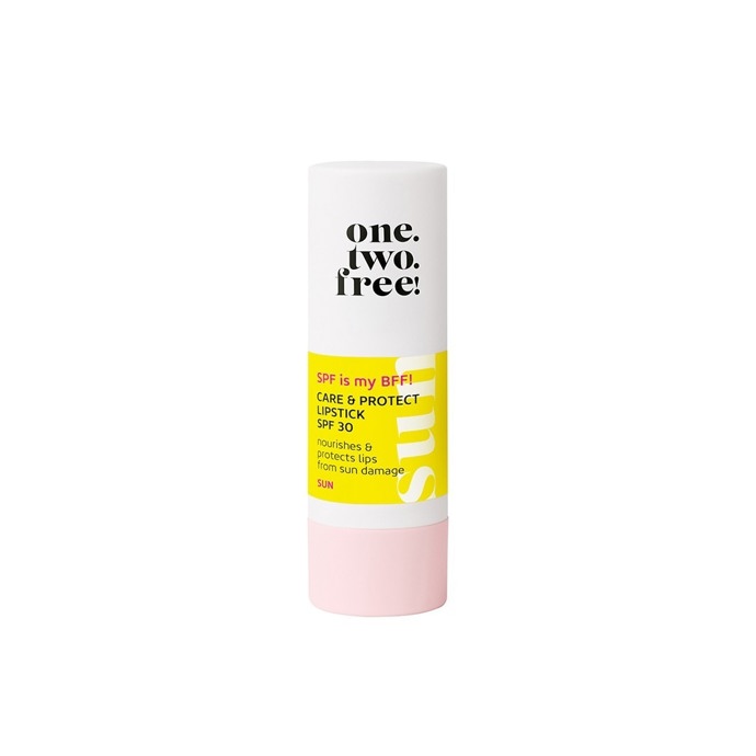Balzám na rty Care & Protect Lipstick od značky One.Two.Free!, Douglas, 239,- Kč
