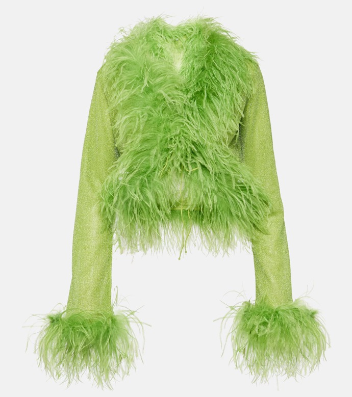  

Top s peřím, Oséree, 595 EUR, prodává Mytheresa
