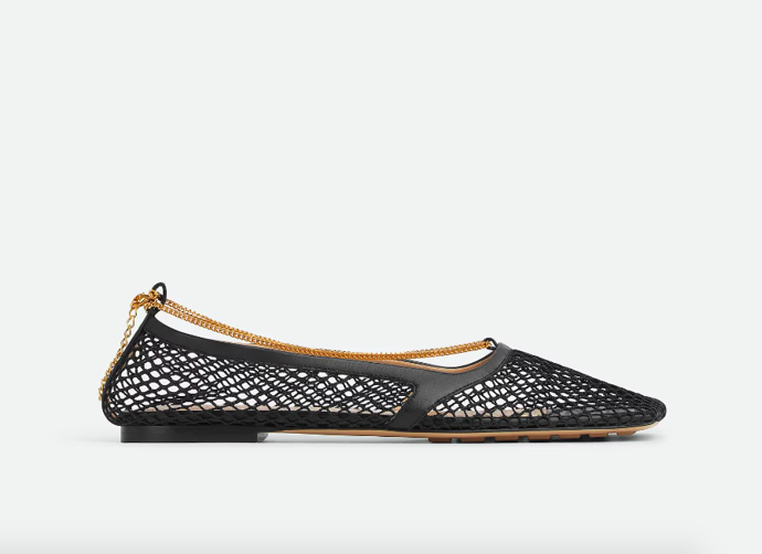  

Stretch Ballerina Flat, Bottega Veneta, 29 250 Kč
