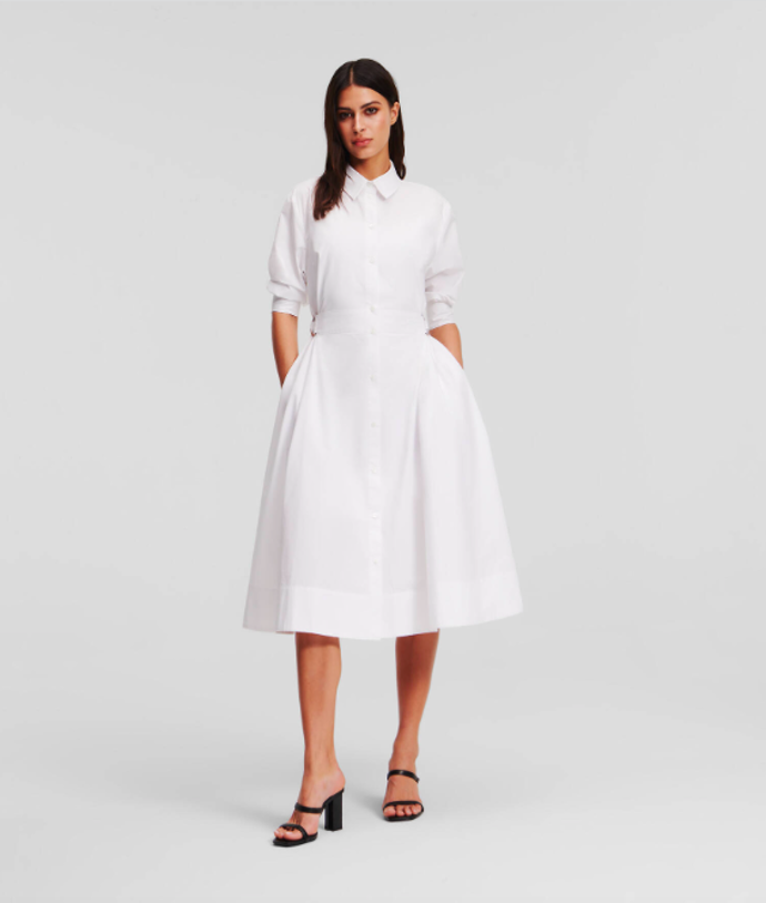  

Poplin Shirt Dress, Karl Lagerfeld, 8350 Kč

