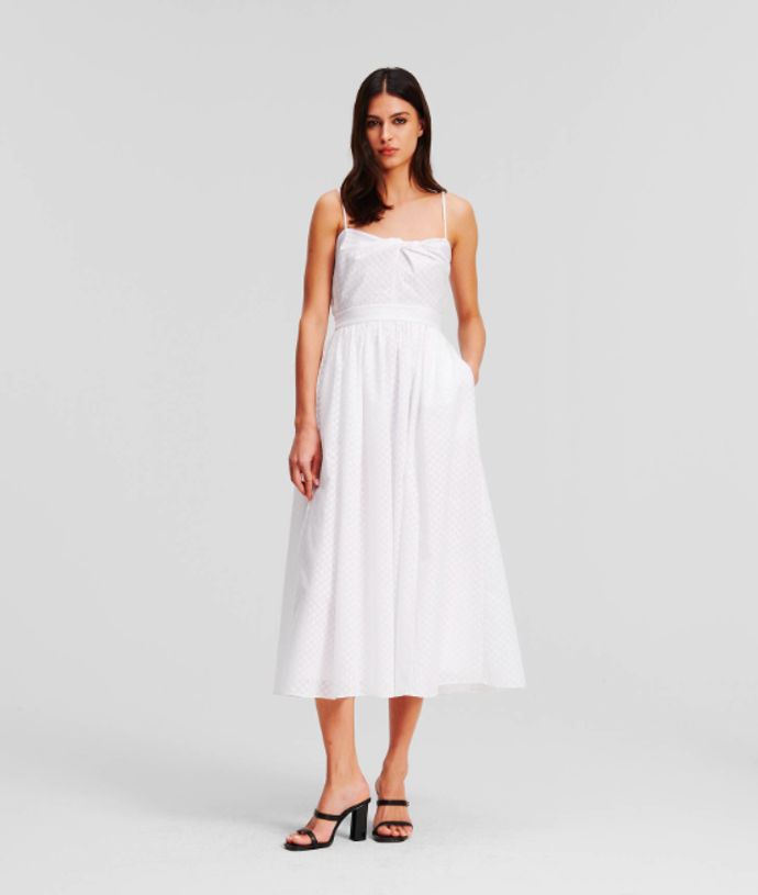  

KL Monogram Midi Dress, Karl Lagerfeld, 9620 Kč
