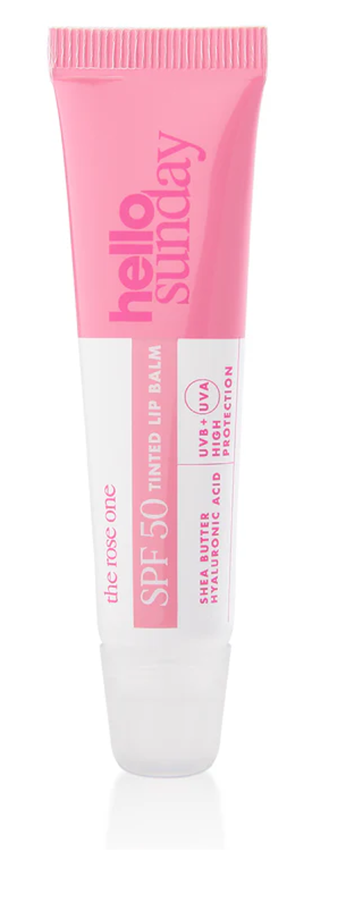 Balzám na rty Tinted Lip Balm od značky Hello Sunday, dostupné na hellosundayspf.com, 301,- Kč
