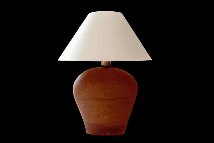 Terakotová lampa Sunset, design VERONIKA PIKRTOVÁ, VERONIKAPIKRTOVA.CZ, 12 500 KČ
