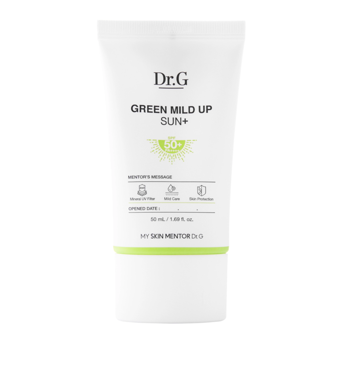 Green Mild Up Sun od značky Dr. G, dostupné na dr-g.com, $29
