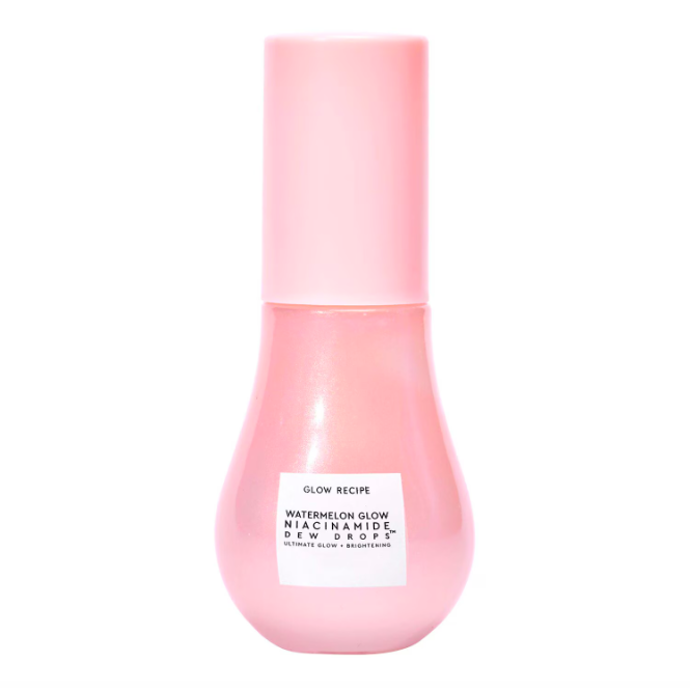  

Osvěžující sérum s niacinamidem Watermelon Glow, Glow Recipe, 540 Kč, prodává Sephora


Víceúčelové rozjasňující sérum hydratuje a potlačuje vzhled pigmentových skvrn pro svěží jas bez šedého efektu pleti. 
