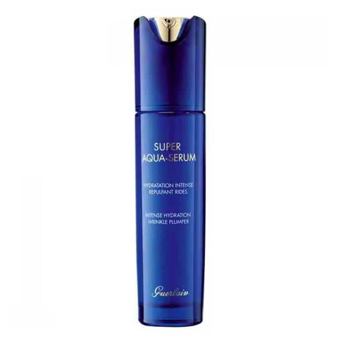  

Pleťové sérum Super Aqua-Serum, Guelain, 3489 Kč

Hloubková hydratační bomba pro vaši pleť pomáhá vyhladit vrásky a jemné linky a celkově zpevňuje kontury obličeje.
