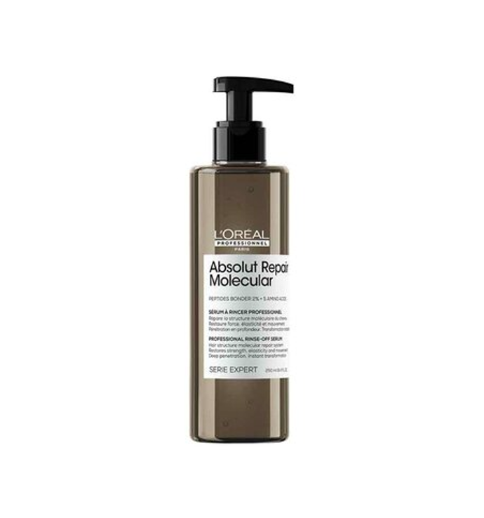  

Sérum pro poškozené vlasy, L'Oréal Professionnel Serie Expert Absolut Repair Molecular Rinse-Off Serum, L'Oréal Professionnel, 695 Kč

