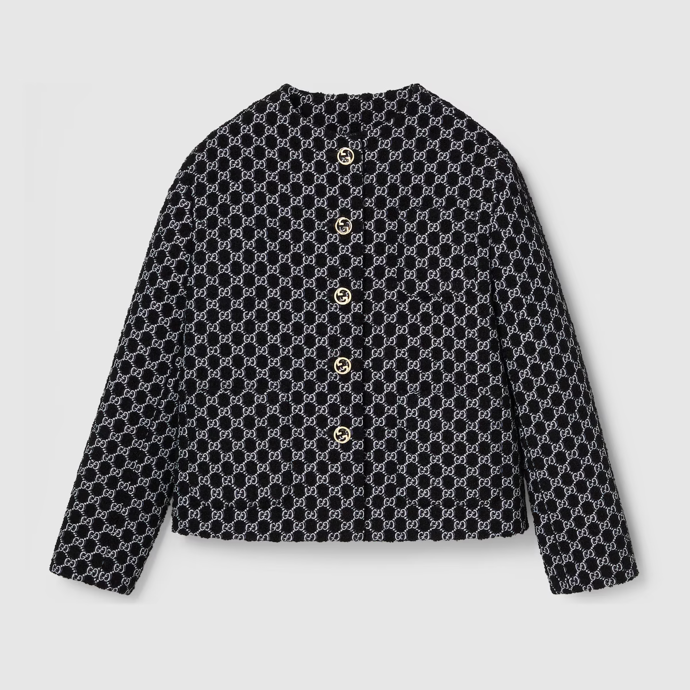 Vlněná bouclé bunda, Gucci, 73 000 Kč