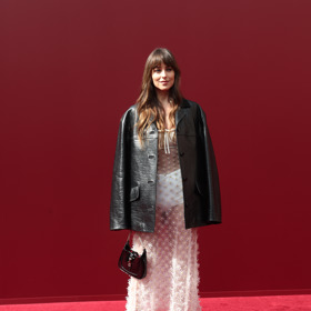  Dakota Johnson na Milano Fashion Week 
