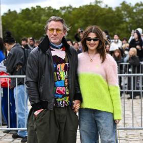  Daniel Craig and Rachel Weisz během přehlídek na Paris Fashion Week 